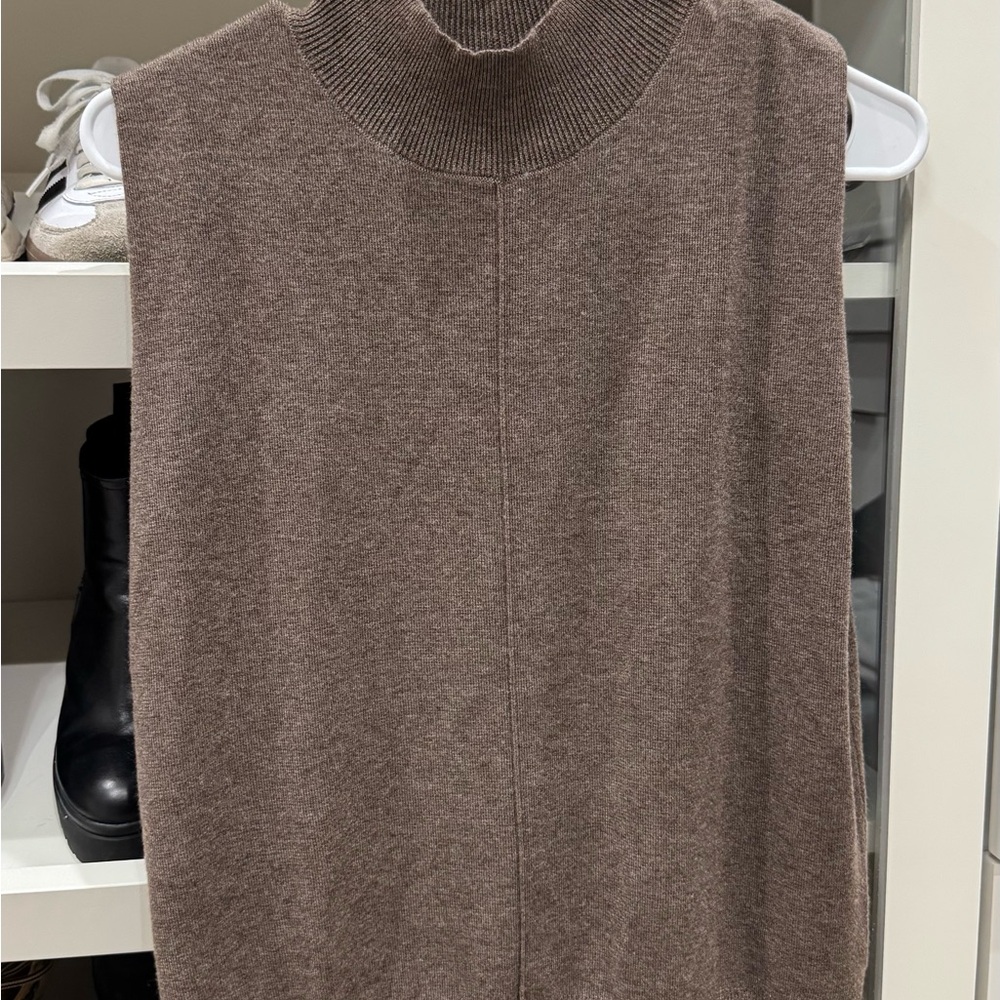 Amazon Women's Sleeveless Brown Top